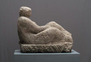 LIEGENDE Untersberger Marmor 2008 H 36 cm